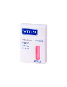Vitis Seda Dental Suave Flúor y Menta 50 m 2