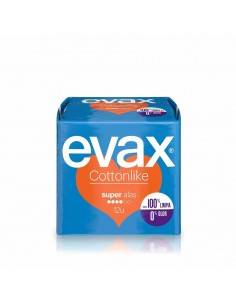 Evax Compresas Super con Alas 12 unidades