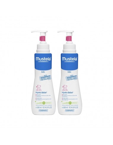 Mustela Hydra Bebé Duplo 500 ml + 500 ml