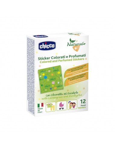 Chicco Antimosquitos Parches Perfumados 12 unidades