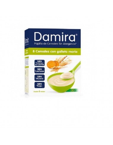 Damira Papilla 8 cereales galleta Maria y fósforo 600 g