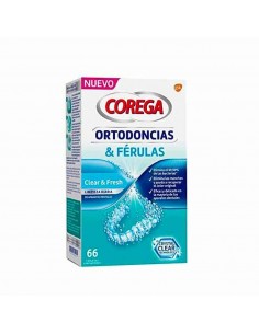 Corega Ortodoncia y Férulas 66 tabletas