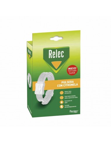 Relec Pulsera Antimosquitos Blanca