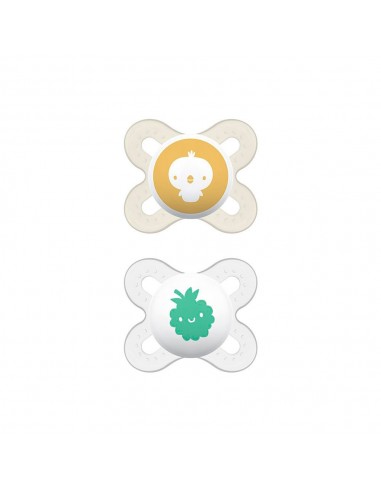 MAM Chupete Start Silicona 0-2M+ Unisex 2 unidades