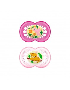 MAM Chupete Silicona Original 16+ M R 2 unid