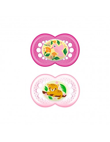 MAM Chupete Silicona Original 16+ M R 2 unid