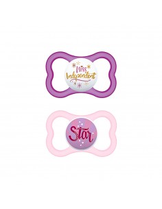 MAM Chupete Silicona Air 16+ R 2 unid