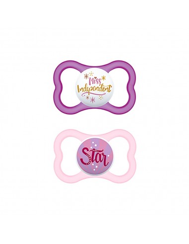 MAM Chupete Silicona Air 16+ R 2 unid