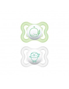 MAM Chupete Silicona Air 0+ N 2 unid