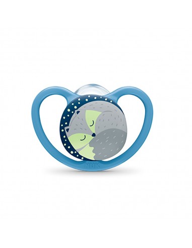 Nuk Chupete Nuk Space Night 0-6 Silicona 1 unid