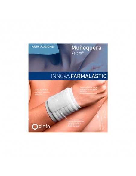Farmalastic Muñequera Velcro Pq/Md Farmalastic Muñequera Velcro Pq/Md