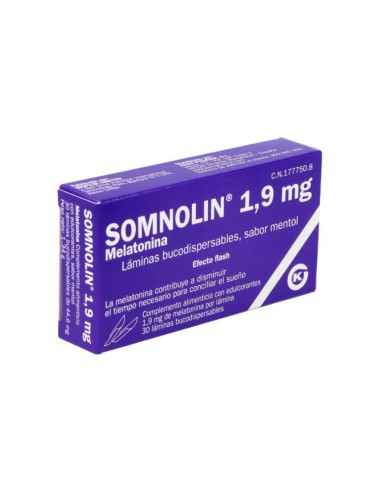 Somnolin 1.9mg 30 Láminas Bucodispersables