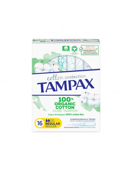 Tampon Tampax Natural Regular 16 unidades