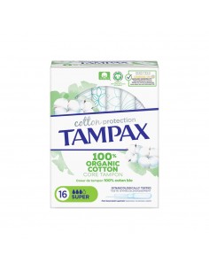 Tampon Tampax Natural Súper 16 unidades