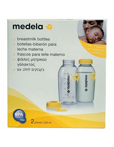 Medela Pack Botella-Bibe 250 ml 2 unidades