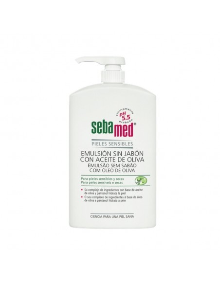 Sebamed Emulsión Sin Jabon Aceite Oliva 1 litro