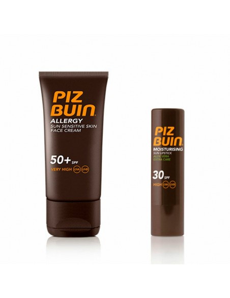 Piz Buin Allergy Crema Facial SPF50 50 ml + Lipstick Sun