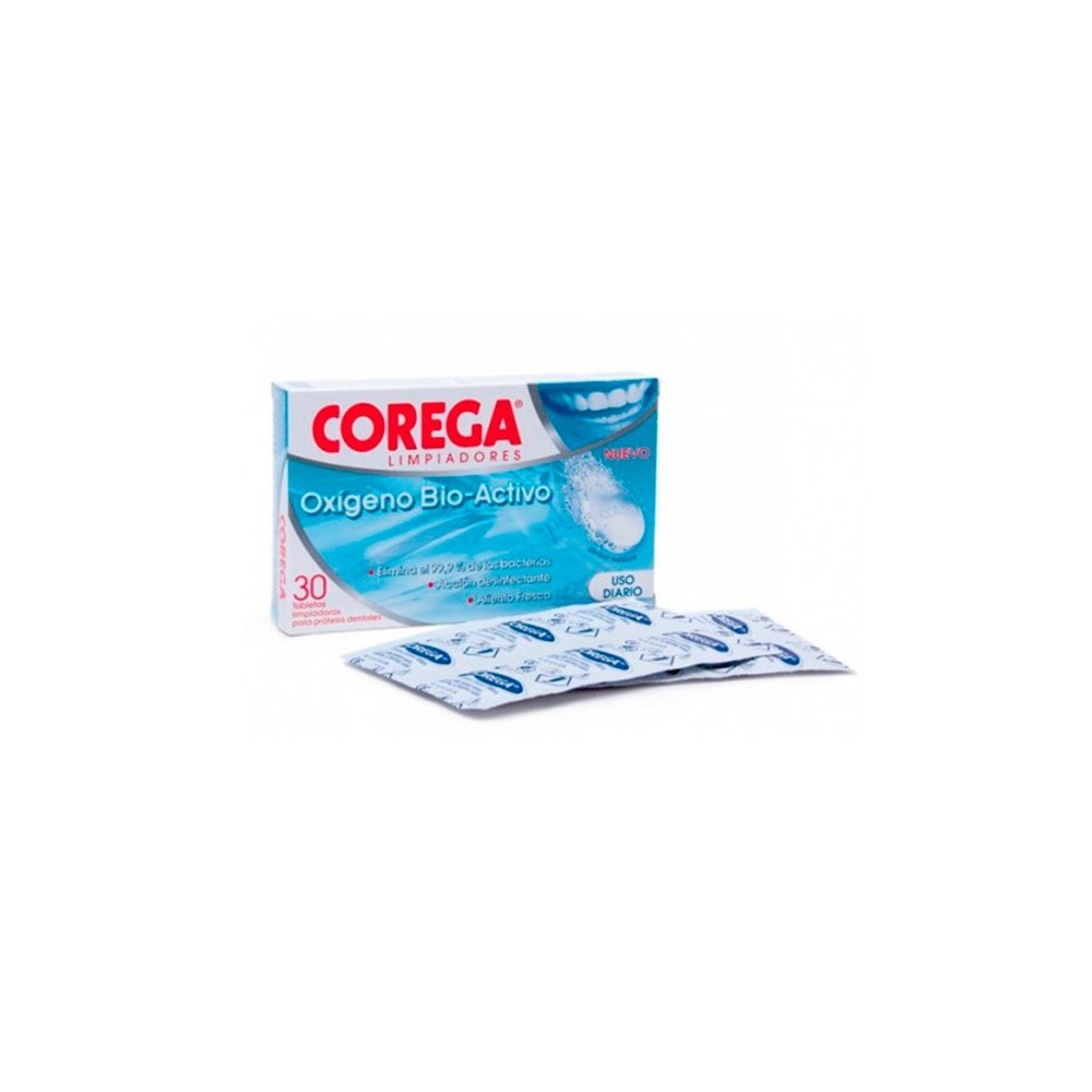 Corega Oxigeno Bio-Activo, Prótesis dentales