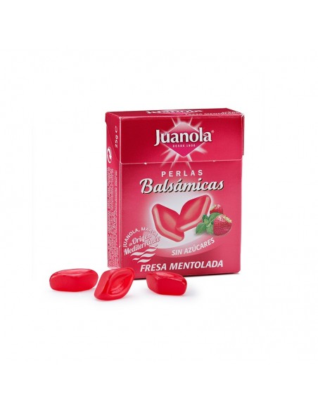 Juanola Perlas Balsámicas Fresa Mentolada