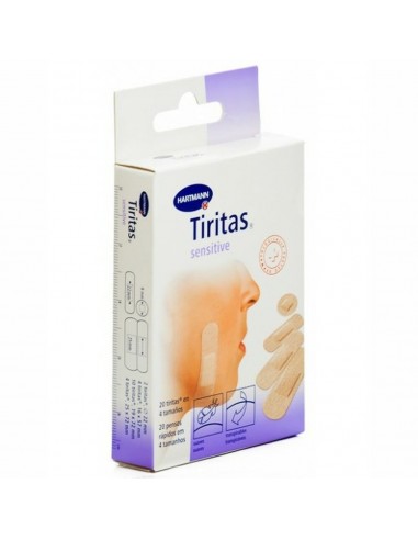 HARTMAN TIRITAS SENSITIVE APOSITO ADHESIVO 4 TAMAÑOS 20 U