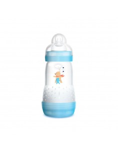 MAM Biberón Anticólico Easy Start Azul 260 ml