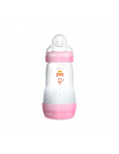 MAM Biberón Anticólico Easy Start Rosa 260 ml