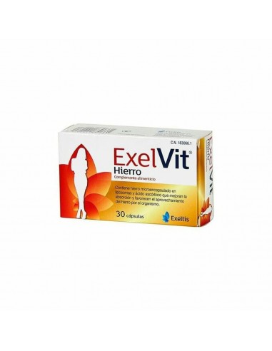 Exelvit Hierro 30 cápsulas