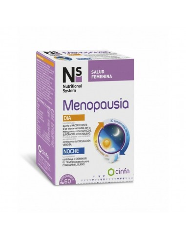 Ns Menopausia Día y noche 60 comprimidos