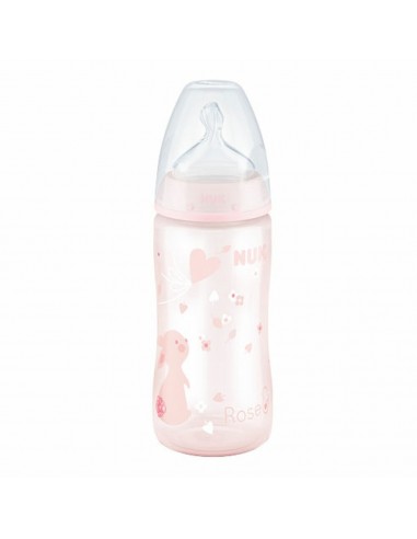 Nuk Biberon 0 Bpa Pp Latex Rosa 0-6 M 300 ml