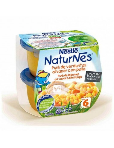 Nestle Naturnes Verduras Pollo 2 x 200g