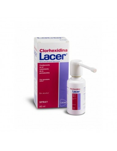 Lacer Spray bucal Clorhexidina 40 ml