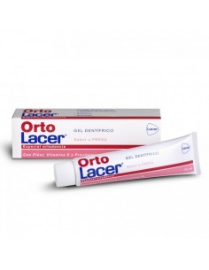 Lacer Ortolacer Gel dental sabor fresa 75 ml