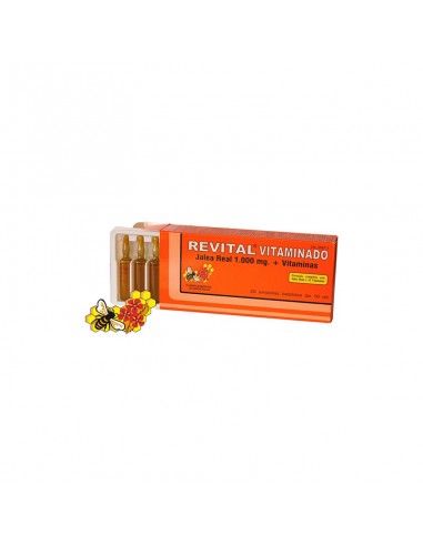 Revital Jalea Real + Vitaminas Ampollas