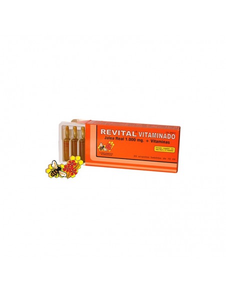 Revital Jalea Real + Vitaminas Ampollas