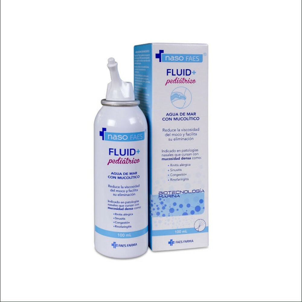 Naso Faes Fluid+ Pediatrico Limpieza Nasal 100 ml