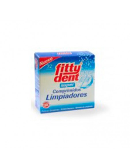 Limpiador De Prótesis Fittydent 32 unidades