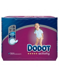 Dodot Pañal Activity T6 39 unidades