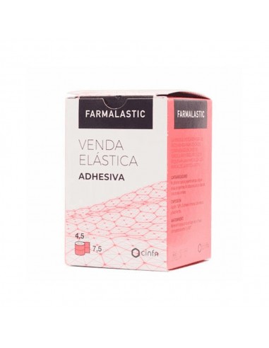 Farmalastic Venda Elastica Adhesiva 4,5X7,5 Cm