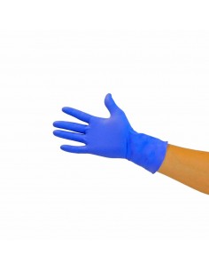 AAchen Feel Guantes de nitrilo color violeta talla S 100 unidades