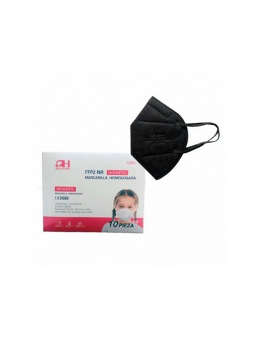 QH Medicine Mascarilla FFP2 Niño Negra 1 ud