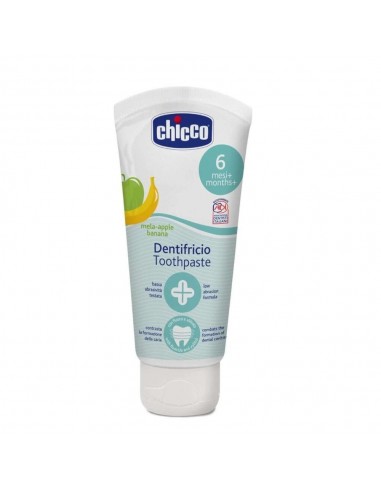 Chicco Pasta de Dientes Flúor Plátano/Manzana 12M