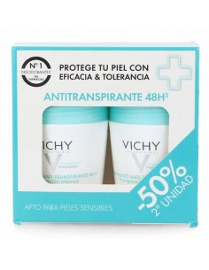 Vichy Duplo Desodorante Bola Antitranspirante 48h 50ml