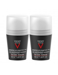 Vichy Duplo Roll On Antitranspirante hombre 48h