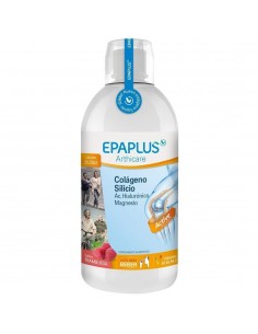 Epaplus Colágeno Silicio Ácido Hialurónico Magnesio Sabor Frambuesa 1L