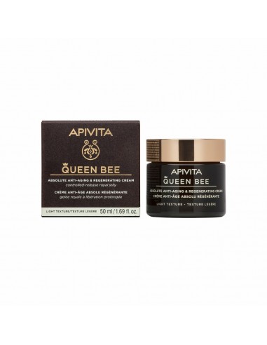 Apivita Queen Bee Crema Regeneradora Antiedad Absoluto Textura Ligera 50 ml