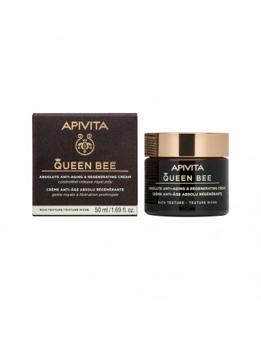 Apivita Queen Bee Regeneradora Antiedad Absoluto Textura Rica 50 ml