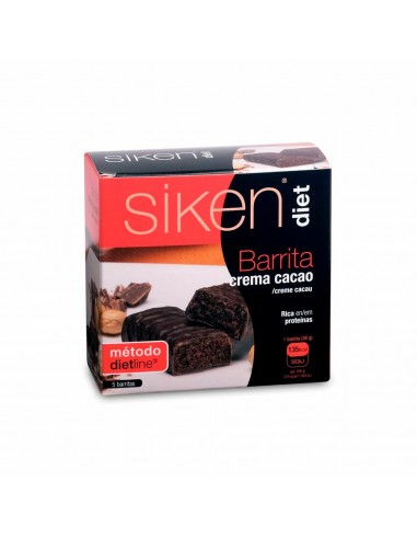 Sikendiet Barrita Crema Cacao 5 unidades