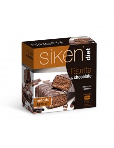 Siken Diet Barrita de chocolate 5 unidades