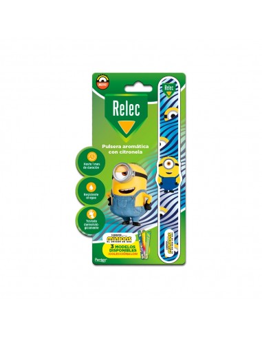 Relec Pulsera Infantil Minions Azul