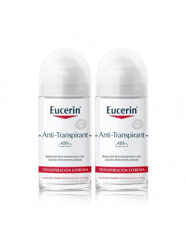 Eucerin Duplo desodorante Roll ON Anti-transpirante 48h